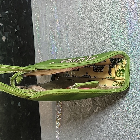 Y2K Juicy Couture Vintage Hot Pink & Green Bathroom Travel Vanity Makeup Case - Picture 5 of 10